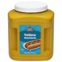 First Street Yellow Mustard - 105 Ounce