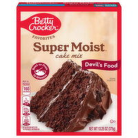 Betty Crocker Cake Mix, Devil's Food, 13.25 Ounce