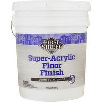 First Street Floor Finish, Commercial Grade, Super- Acrylic, 640 Ounce