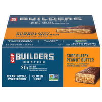 Builders Chocolatey Peanut Butter Protein Bars - 12 Each