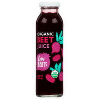 Love Beets Juice, Organic, Beet - 10 Fluid ounce