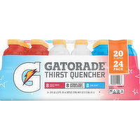 Gatorade Thirst Quencher, Variety, 24 Pack, 24 Each