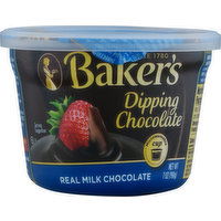 Baker's Dipping Chocolate, Real Milk Chocolate, 7 Ounce