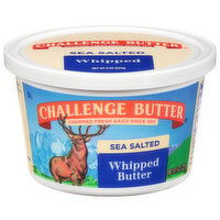 Challenge Butter Whipped Butter, Sea Salted - 8 Ounce