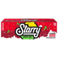 Starry Caffeine Free Zero Sugar Lemon Lime Cranberry Blizz Soda - 12 Each