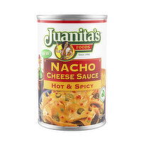 Juanita's Nacho Cheese Sauce Hot & Spicy, 15 Ounce