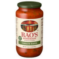 Rao's Sauce, Tomato Basil - 32 Ounce
