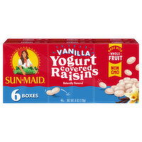 Sun-Maid Vanilla Yogurt Covered Raisins - 6 Each