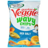 Sensible Portions Potato & Vegetable Snack, Wavy, Sea Salt - 5 Ounce