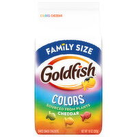 Goldfish Colors Cheddar Baked Snack Crackers Family Size - 10 Ounce