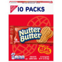 Nutter Butter Peanut Butter Sandwich Cookies - 10 Each