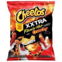 Cheetos Crunchy Xxtra Flamin' Hot Flavored Cheese Flavored Snacks - 8.5 Ounce