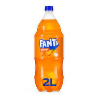 Fanta  Orange Soda Fruit Flavored Soft Drink, 2 Litre