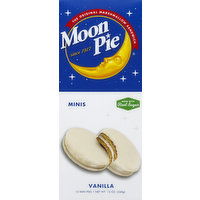 Moon Pie Marshmallow Sandwich, Vanilla, Minis - 12 Each