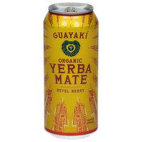 Guayaki Yerba Mate, Organic, Revel Berry - 15.5 Fluid ounce