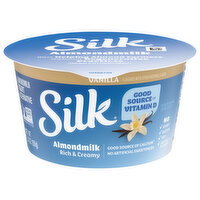 Silk Vanilla Dairy Free Almond Milk Yogurt Alternative