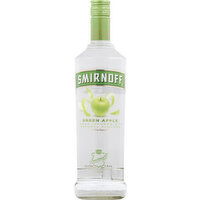 Smirnoff Vodka, Green Apple, 750 Millilitre