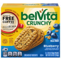 belVita Crunchy Blueberry Breakfast Biscuits - 5 Each