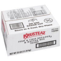 Krusteaz Breader & Batter Mix, Fish & Chip - 25 Pound