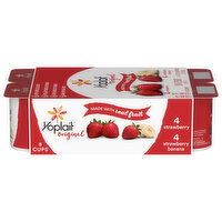 Yoplait Yogurt, Low Fat, Strawberry/Strawberry Banana