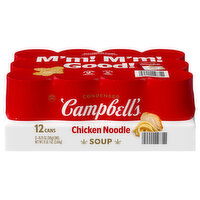 Campbell's Soup, Chicken Noodle, Condensed - 12 Each