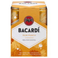 Bacardi Cocktail, Rum Punch, 4 Pack - 4 Each