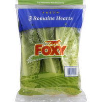 Foxy Romaine Hearts, Fresh - 3 Each