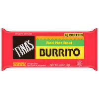 Tina's Red Hot Beef Burrito