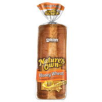 Nature's Own Bread, Enriched, Honey Wheat, 20 Ounce