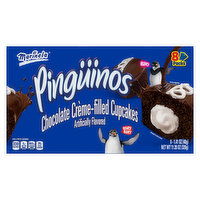 Marinela Marinela Pingüinos Chocolate Crème Filled Cupcakes, 8 count, 11.28 oz