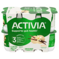 Activia Vanilla Probiotic Low Fat Yogurt