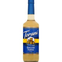 Torani Syrup, Sugar Free, English Toffee - 750 Ounce