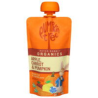 Pumpkin Tree Fruit & Vegetable Puree, Organic, Apple, Carrot & Pumpkin - 4.4 Ounce