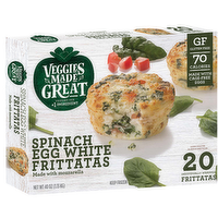 Veggies Made Great Spinach Egg White Frittata - 20 Each