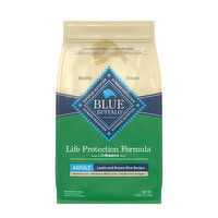 Blue Buffalo Life Protection Formula Natural Adult Dry Dog Food, Lamb and Brown Rice - 5 Pound