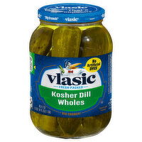 Vlasic Pickles, Kosher Dill Wholes, Fresh Packed - 46 Fluid ounce