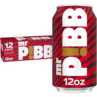 Pibb Mr.  Cherry Soda Soft Drink Fridge Pack Cans - 12 Fluid ounce