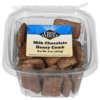 First Street Honey Comb, Milk Chocolate - 8 Ounce