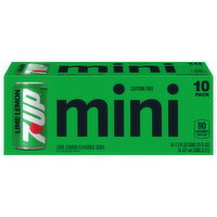 7-UP Lime Lemon Mini Soda - 10 Each