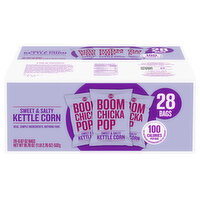 Angie's Boomchickapop Kettle Corn, Sweet & Salty - 28 Each