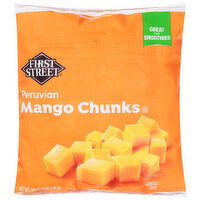 First Street Mango Chunks, Peruvian, 48 Ounce