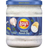 Lays Dip, Smooth Ranch - 15 Ounce