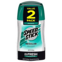 Mennen Speed Stick Men's Deodorant, Regular - 3 Ounce