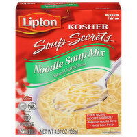 Lipton Noodle Soup Mix, Natural Chicken Flavor - 4.87 Ounce