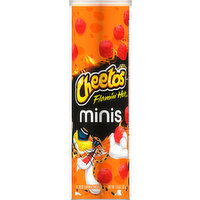 Cheetos Cheese Flavored Snacks, Flamin' Hot Flavored, Minis - 3.625 Ounce