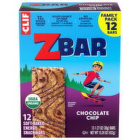Zbar Soft-Baked Chocolate Chip Energy Snack Bars Family Pack - 12 Each