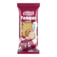 Bimbo Plain Pound Cake with Pecans, Individual, 9.88 oz - 9.88 Ounce
