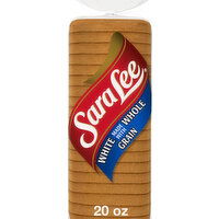 Sara Lee White made with Whole Grain Plain Bread, 20 oz - 20 Ounce