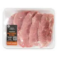 CR Pork Sirloin Chops FP - 3.04 Pound