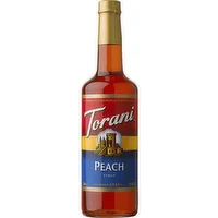 Torani Peach Syrup - 750 Millilitre